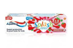 OBLIO DISCOUNTER PASTA DINTI AQUAFRESH 50ML COPII CAPSUNI 3-8 ANI(12)