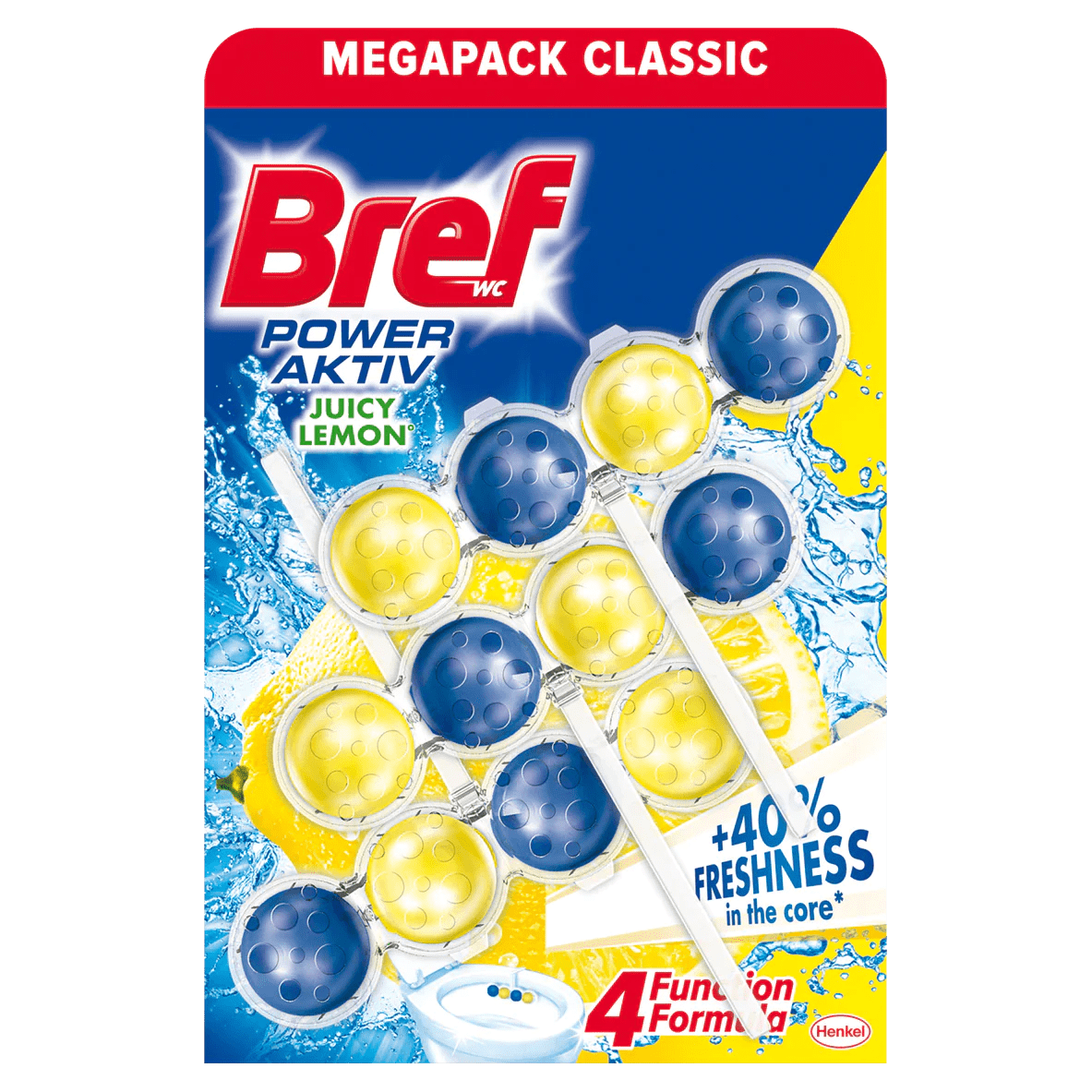 OBLIO DISCOUNTER ODORIZANT WC BREF 3*50G LEMON (9)