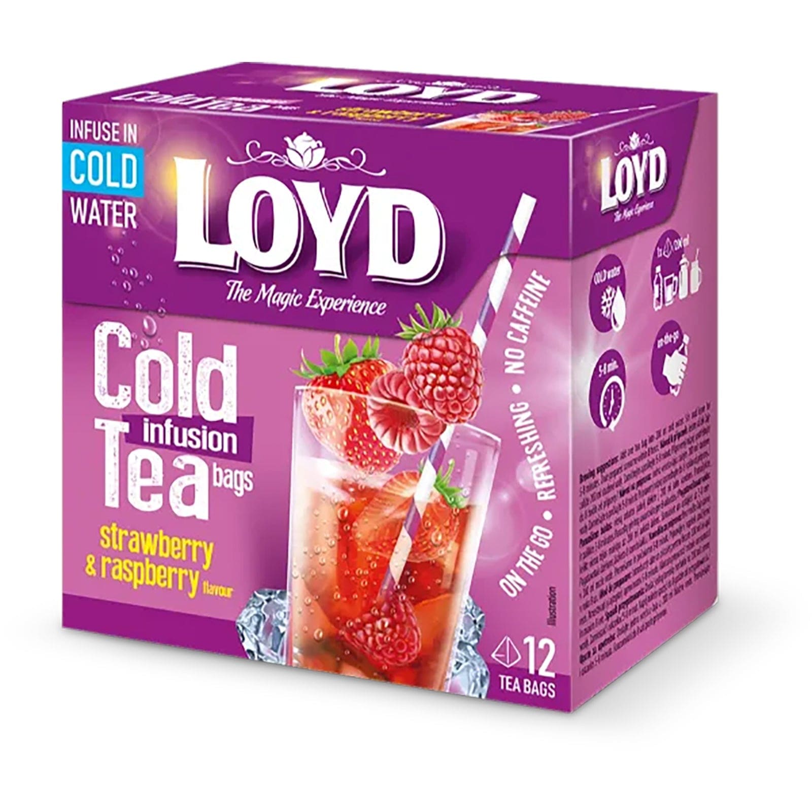 OBLIO DISCOUNTER CEAI LOYD COLD 12X2.5G CAPSUNI SI ZMEURA