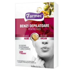 OBLIO DISCOUNTER BENZI DEPILATOARE FARMEC 20/BUC FATA ARGAN