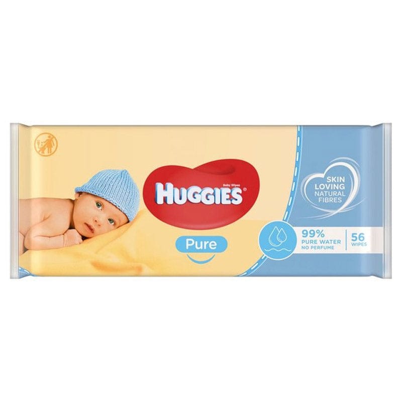 OBLIO DISCOUNTER SERVETELE UMEDE HUGGIES 56/BUC PURE (10)