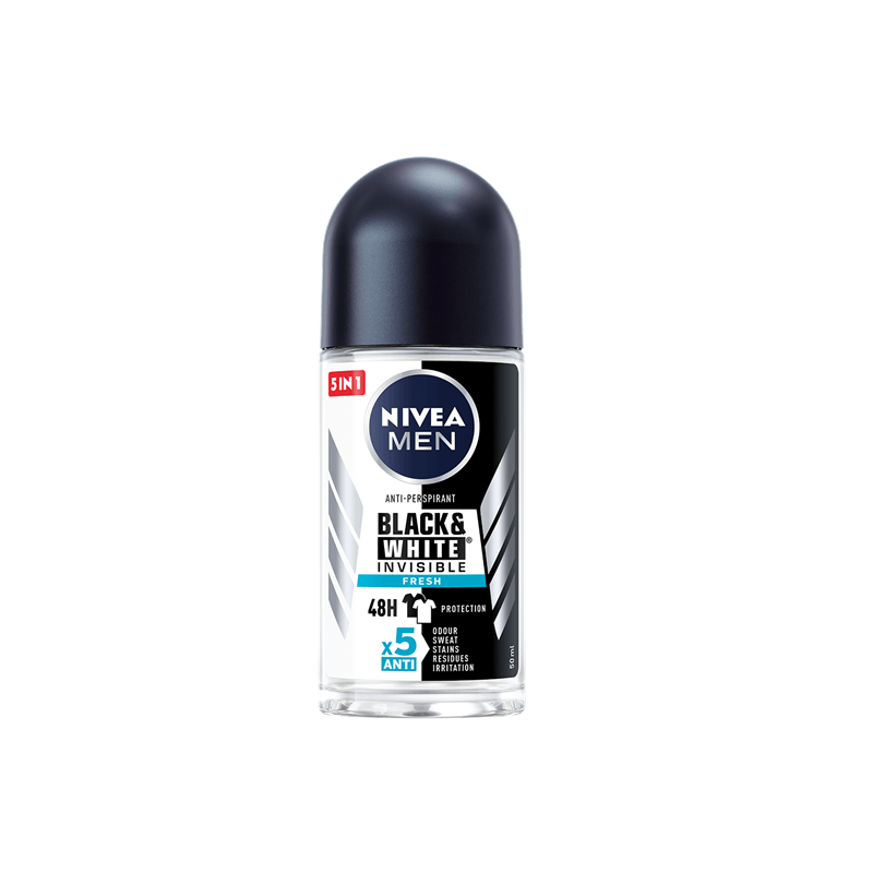 OBLIO DISCOUNTER ROLL-ON NIVEA 50ML MEN BLACK&WHITE FRESH (30)