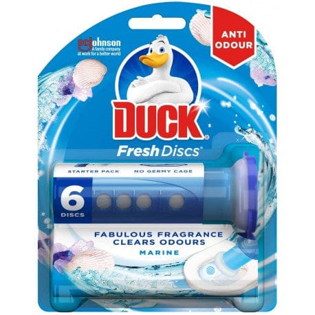 OBLIO DISCOUNTER ODORIZANT WC DUCK 36ML FRESH DISCS MARIN (6)