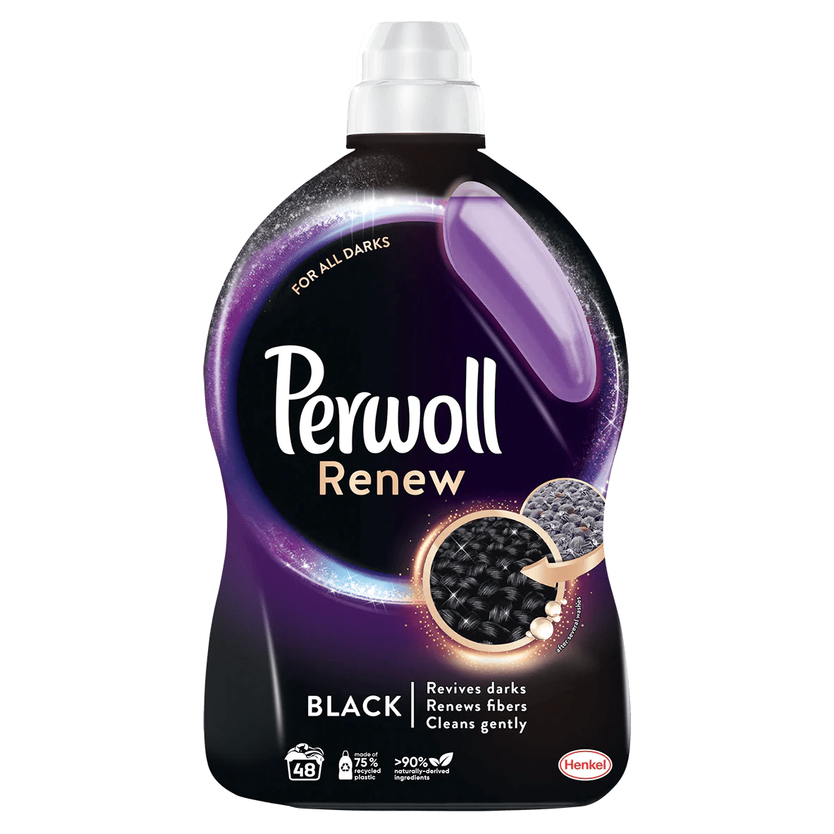 OBLIO DISCOUNTER DETERGENT PERWOLL 2.88L LICHID NEGRU (6)