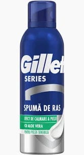 OBLIO DISCOUNTER SPUMA RAS GILLETTE 250ML SERIES ALOE VERA (6)