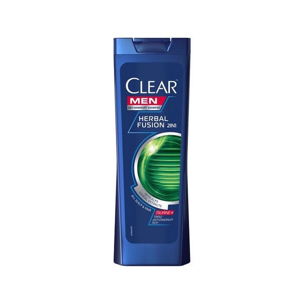 OBLIO DISCOUNTER SAMPON CLEAR 400ML MEN HERBAL FUSION 2IN1 (12)