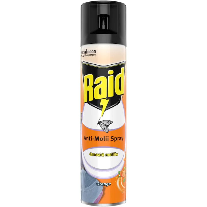 OBLIO DISCOUNTER RAID INSECTICID 400ML ANTIMOLII ORANGE (12)